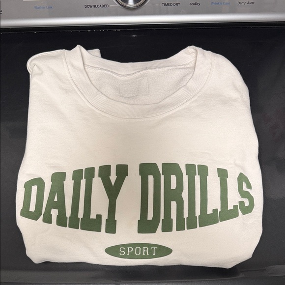 Daily Drills Oversized Sports Crew - Picture 3 of 4
